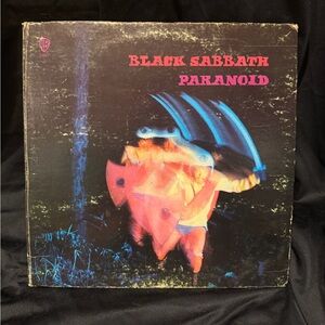 Black Sabbath Paranoid Vinyl Record